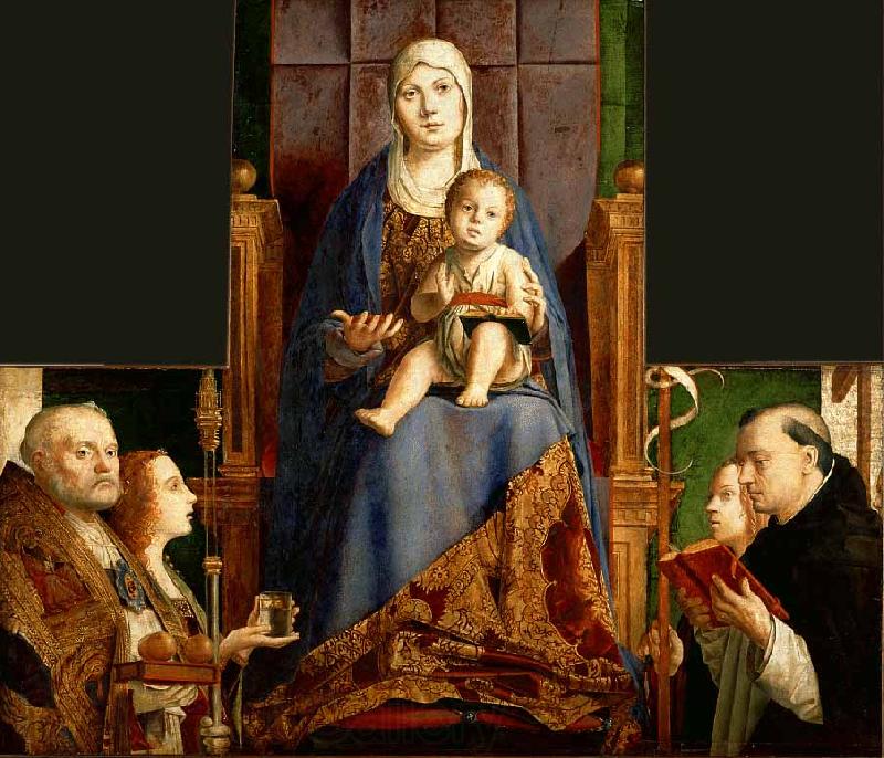 Antonello da Messina San Cassiano Altar France oil painting art